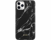 Crong Crong Marble Case Ochranné pouzdro pro iPhone 11 Pro (černé)