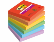 Post-It 3M Post-it® Super Sticky Notes, HRACÍ, 76x76mm, 6x90 karet.