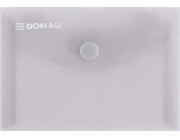 Donau DONAU složka na obálky s patentním uzávěrem, PP, A7, 180 mikronů, kouř