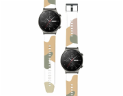 Hurtel Strap Camo náramek pro Huawei Watch GT2 Pro Silikonový řemínek Camo Watch náramek (7)