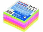 Donau Sticky notes 76x76mm neonové 400 karet. (14K040X)