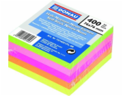 Donau Sticky notes 76x76mm neonové 400 karet. (14K040X)