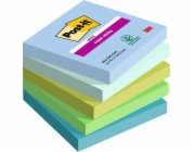 Post-It 3M Post-it® Super Sticky Notes, OASIS, 76x76mm, 5x90 karet.