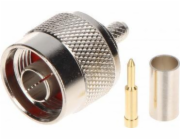 KRIMOVANÁ ZÁSTRČKA NW/ZAC.RG-58