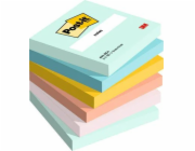 Post-It 3M Post-it® samolepicí papírky, BEACHSIDE, 76x76mm, 6x100 karet.