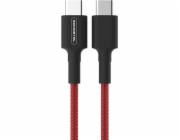 Somostel USB-C - USB-C USB kabel 1 m červený (28858)
