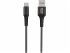 Denmen USB-A – USB-C kabel USB 1 m černý (29355)