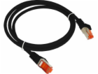 Alantec Patch-cord S/FTP kat.6A LSOH 1,0m černý ALANTEC