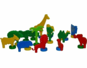 Macyszyn Stavební bloky Barevná zoo