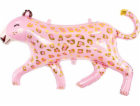 Fóliový balónek PartyDeco Leopard, 103x63cm, mix jedné ve...