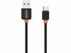 Somostel USB-A - microUSB USB kabel 1 m černý (28260)