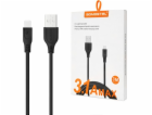 Somostel USB-A - Lightning kabel 3 m černý (25930)