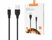 Somostel USB-A - Lightning kabel 3 m černý (25930)