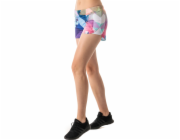 Color Pleasure Dámské kraťasy CP-020 14 modro-červené velikosti XS-S