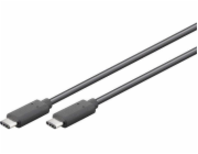 Goobay USB-C USB kabel – 0,5 m černý (67975)