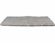 Trixie péřová deka, 100 × 70 cm, šedá/stříbrná