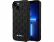 Karl Lagerfeld Karl Lagerfeld 3D vzor monogramu – pouzdro na iPhone 14 Plus (černé)