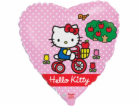 Balónek Flexmetal Foil 18 FX - Hello Kitty na kolo, zabaleno