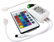 GTV RGB LED ovladač mini dálkový ovladač 12/24V (LD-KONMINI-RGB)
