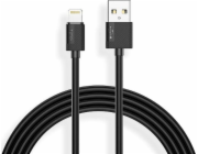 T-Phox USB-A - Lightning USB kabel 2 m Černý