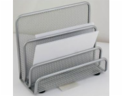 Velký stojánek na dopisy stříbrný GR-034S (120-1122)