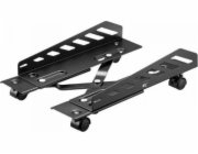 Stojan na počítačový vozík CPU, max 25kg, kola NanoRS RS480, černá