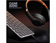 AXAGON HMC-KB-CS, USB 5Gbps hub s CZ/SK klávesnicí, HDMI 4K/60Hz, 3x USB-A, SD/mSD, audio, PD 100W