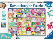 Dětské puzzle Spousta barevných squishmallows