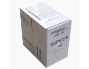 DATACOM kabel licna C5E UTP PVC 305m box šedý