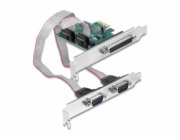 DeLOCK PCI Express karta na 2 x Serial RS-232 + 1 x Parallel IEEE1284, karta rozhraní