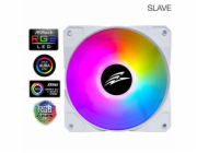 EVOLVEO 12FSW ventilátor 120mm, ARGB, bílý rám, slave