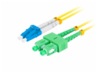 LANBERG optický patch cord SM LC/UPC-SC/APC duplex 1m LSZ...