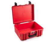B&W Outdoor Case Type 6000 red