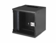 DIGITUS DN-49101 Nástěnná skříň 6U, SOHO PRO, nesmontovaná, 10", 325 x 315 x 300 mm, černá (RAL 9005)