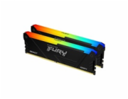KINGSTON DIMM DDR4 16GB (Kit of 2) 3600MT/s CL17 FURY Beast RGB, XMP