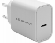 Super rychlá PD nabíječka | USB-C | 20W | 5-12V | 1,67-3A | Bílý