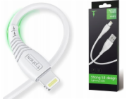 T-Phox USB kabel T-PHOX NATURE LIGHTNING WHITE KABEL 1,2M 3A