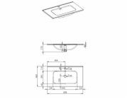 SKAPPA 80 BÍLÁ PRO VLOŽKU DO UMYVADLA