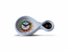 Kidywolf analog & digital Alarm Clock light blue