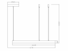 Stropní svítidlo Light Prestige Midway, 35 W, LED, 3000 °K