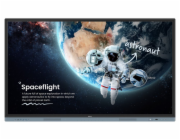 BENQ dotykový panel 65" RM6504/ UHD 4K/8GB I 32GB /provoz 18/7/ HDMI/DP/ USB-C/ Android 13/NFC/40 dotykových bodů