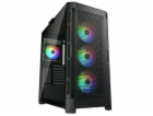 COUGAR PC skříň DUOFACE Pro RGB Mid Tower TG & Airflow Fr...