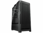 COUGAR PC skříň AIRFACE Black Mid Tower Mesh Front Panel ...