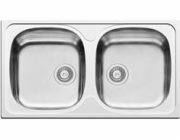 Pyramis E78 dřez se 2 mísami (100138801)