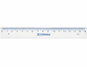 Donau Pravítko 16cm, přívěsek, průhledné