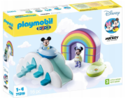 71319 1.2.3 & Disney: Mickey & Minnie s Cloud House, stavebnice