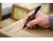 Průmyslový inkoustový popisovač Markal DURA-INK Dual Tip, černý