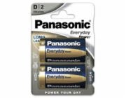 Panasonic Alkalická baterie LR20EPS/2BP Everyday Power (Blistr 2 ks)