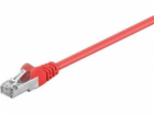 Goobay Goobay 95539 CAT 5e patch kabel, F/UTP, červený, 1,5m