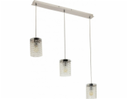 KRIS závěsné svítidlo Krislamp Gala KR 313-3L závěsné svítidlo závěsné 3x40W E27 chrom